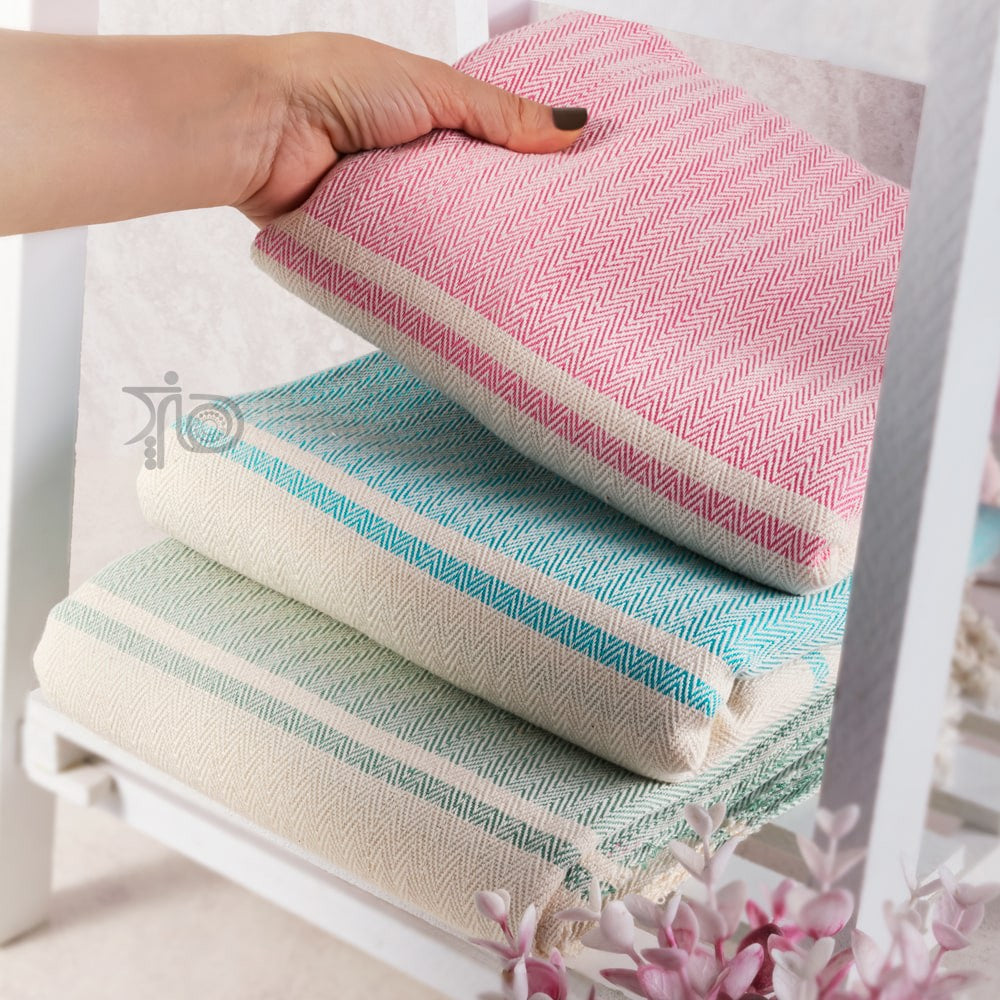 Handgewebtes Hamam-Tuch – Doppellagig & Nachhaltig